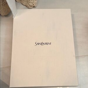 Saint Laurent Ivory Gift Box